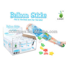 Balão brinquedos de vara doces